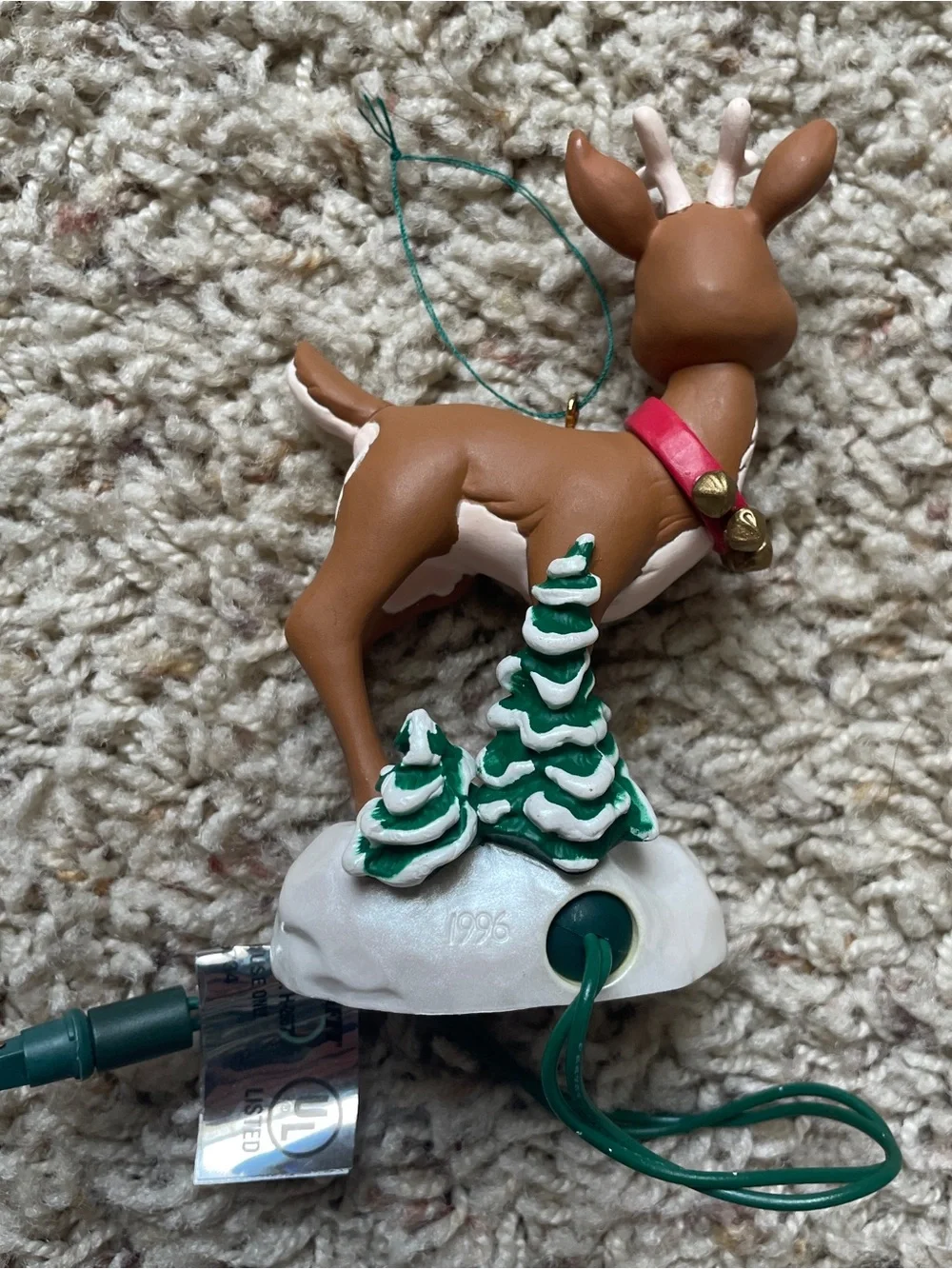 Hallmark Keepsake Ornament Club Rudolph the Red-Nosed Reindeer Light Ornament
